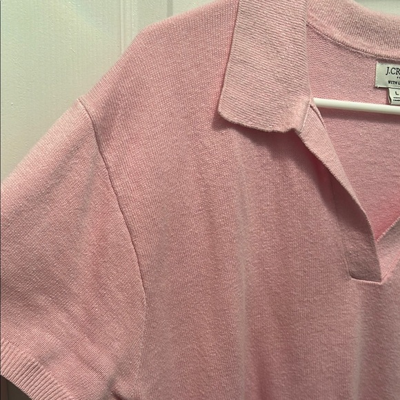 J. Crew Pink Short Sleeve Sweater - Picture 3 of 6